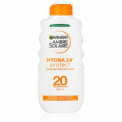 Garnier Ambre Solaire mleko za sončenje SPF 20 (Protection Lotion Ultra-hydrating) 200 ml