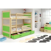 Baloo Bonny Krevet Na Sprat 200X90 Pine Zeleni