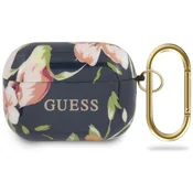 Guess Etui Guess N.3 Flower Collection za AirPods Pro - modro