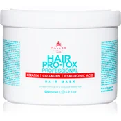 Kallos KJMN maska za lase (Hair Mask Cream with Keratin  Collagen and Hyaluronic Acid) 500 ml