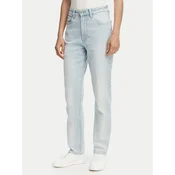 Calvin Klein Jeans Jeans hlače LV047F669G Modra Mom Fit