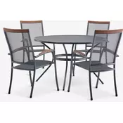 LARVIK O120 grey + 4 LARVIK stack grey