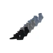 FALKE Nogavice opal/pegasto siva/črna