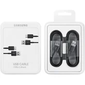 SAMSUNG podatkovni kabel 2 komada USB - Type-C, 150 cm, CRNA EP-DG930MBE
