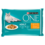 Purina ONE Adult mokra hrana za macke 12 x (4 x 85 g)