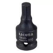 Boni-shop šestkotni ključ Nastavek 1/2 col H16 42mm Cr-Mo Natančno vijačenje z visoko trdnostjo in zaščito pred korozijo, (5000222014)