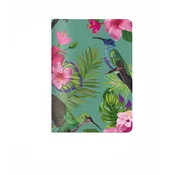 Cedon blok Flower Bird, A6, 32 listni, karo