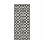 Črno-bela zunanja preproga Bougari Karo, 80x150 cm