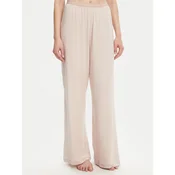 Tommy Hilfiger Spodnji del pižame UW0UW05776 Bež Relaxed Fit
