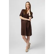 LELOSI Obleka ChicLine Espresso 2XL