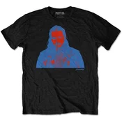 Post Malone Red & Blue Photo Black M Majica