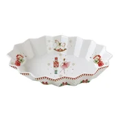 Oval tray, porcelain, 25x17cm, Magie de Noel - Easy Life