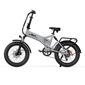 PVY Zložljivo električno kolo PVY Z20 PLUS 20, 48V 16,5Ah, 100Nm navora, sivo, (5000234707)
