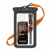 Tech-protect UWC9 vodotesno ovitek 8.9, črna/oranžna