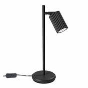Črna namizna svetilka (višina 43 cm) Gleam – Sollux