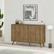Wallity Komoda Dune 123x77,4x35cm Braon