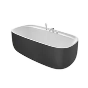 A2484530X0: ROCA BEYOND prostostoječa SURFEX kad s pipami ONYX