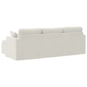 Vidaxl Kavč krema Splošne dimenzije: 228 x 134 x 80 cm (Š x G x V)