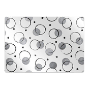 Decormat Podloga za stol Inkjet circles 140x100 cm 2 cm