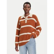 Gant Pulover 4805341 Rjava Relaxed Fit