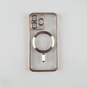 Silikonska futrola Magsafe Iphone 14 pro max gold