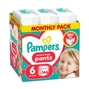 Pampers Pelene Pants 6, Monthly, 13-19 kg, 144/1