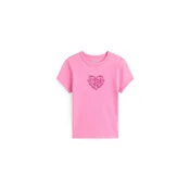 VANS Majica Barbed Heart roza / magenta