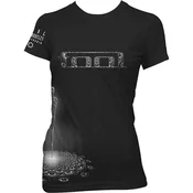 Tool Spectre Baby Doll (Wrap Around & Sleeve Print) Black S Ženske Majica