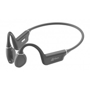 Sluchawki bezprzewodowe z technologia przewodnictwa kostnego Vidonn F1S - szare