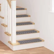 Samoljepljivi stepenasti ulošci 15 pcs Siva 65 x 21 x 4 cm