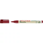 Marker permanentni 1mm okrugli vrh EcoLine Edding 25 crveni