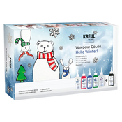 Komplet barv za steklo KREUL Hello Winter
