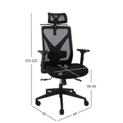 Homestar Delovna stol MIKE črn