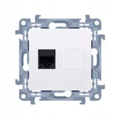 Enojna vtičnica RJ45 kat. 5e SIMON 10 C51.01/11