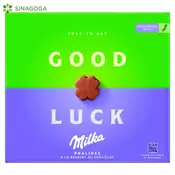 MILKA PRALINE GOOD LUCK 110GR (10) MONDELEZ DWAY