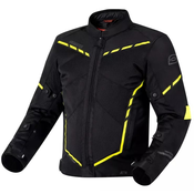 Motociklistička jakna Ozone Jet II crno-fluo žuta
