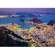 ENJOY Puzzle Rio de Janeiro ponoči, Brazilija 1000 kosov