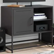 Vidaxl TV omarica črna 68x39x60,5 cm jeklo