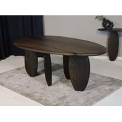 Casa Padrino luxury solid wood dining table dark brown 220 x 120 x H. 76 cm - Oak wood dining room table - Dining room furniture - Luxury furniture