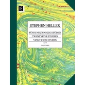 HELLER:25 STUDIES OP.47 PIANO SOLO