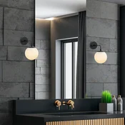 Opviq Zidna lampa E14 Socket, Crno-Krem