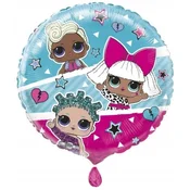 Unique Folija balon za rojstni dan LOL presenečenja 45 cm