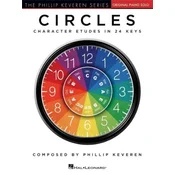 KEVEREN:CIRCLES CHARACTER ETUDES IN 24 KEYS