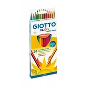 Barvice GIOTTO Elios - trikotne, 24 kos