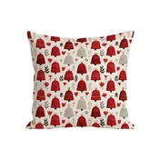 Bombažna prevleka za blazino CHRISTMAS BELLS 45x45 cm, barvna
