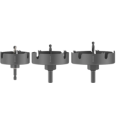 Bosch Set kruna za drvo/gips 2608594503, 3 komada