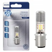 M-Tech BA20D LED ŽARNICA 12V SKUTER ZA ŠTIRIKOLES 12W 1200LM