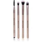 Revolution Eye Do It All Eye Brush Set set čopičev za ličenje oči 4 kos
