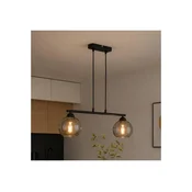 Brilagi - Lestenec na vrvici DIOR 2xE27/60W/230V črna/dimna siva