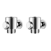 INF 2-Pack One-Touch Shower Shut-Off Valve z nastavljivim nadzorom pritiska vode, (5000158286)